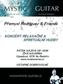 6.9.2019 Mystic-Guitar & Friends – Koncert spirituální a relaxační hudby